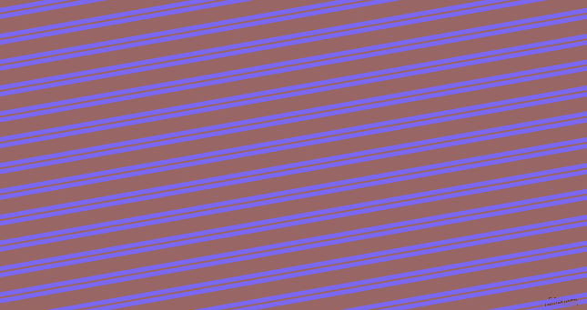 10 degree angle dual stripes lines, 5 pixel lines width, 2 and 16 pixel line spacing, Medium Slate Blue and Copper Rose dual two line striped seamless tileable