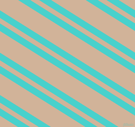 148 degree angle dual stripes line, 22 pixel line width, 16 and 63 pixel line spacing, Medium Turquoise and Cashmere dual two line striped seamless tileable