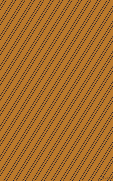 58 degree angle dual stripe line, 2 pixel line width, 6 and 18 pixel line spacing, Melanzane and Pirate Gold dual two line striped seamless tileable