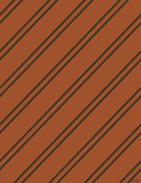 46 degree angle dual stripe lines, 7 pixel lines width, 12 and 60 pixel line spacing, Mikado and Sienna dual two line striped seamless tileable