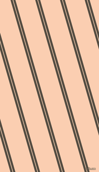 106 degree angle dual striped line, 7 pixel line width, 2 and 64 pixel line spacing, Mondo and Apricot dual two line striped seamless tileable