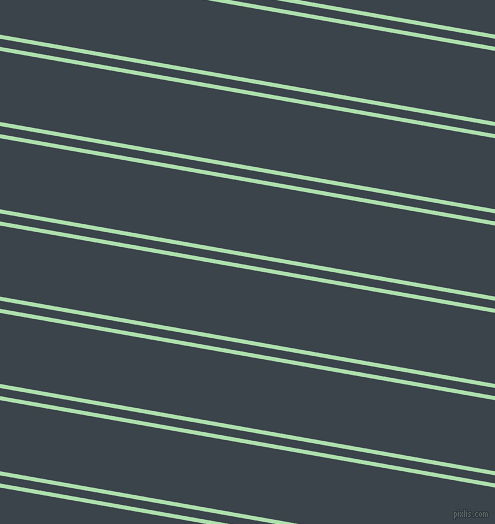 170 degree angles dual striped lines, 4 pixel lines width, 8 and 70 pixels line spacing, Moss Green and Arsenic dual two line striped seamless tileable