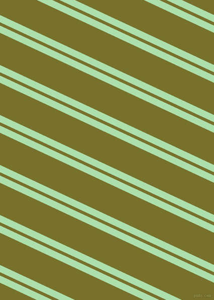 155 degree angle dual stripe lines, 13 pixel lines width, 6 and 58 pixel line spacing, Moss Green and Crete dual two line striped seamless tileable