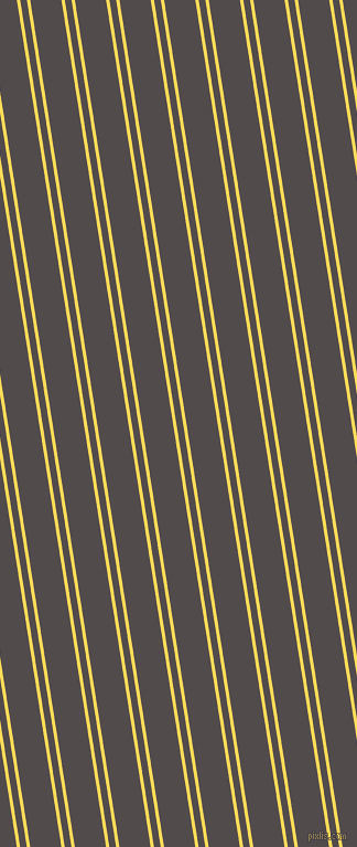99 degree angles dual striped lines, 3 pixel lines width, 6 and 28 pixels line spacing, Mustard and Matterhorn dual two line striped seamless tileable