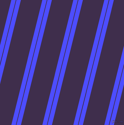 76 degree angle dual stripe line, 14 pixel line width, 2 and 67 pixel line spacing, Neon Blue and Jagger dual two line striped seamless tileable