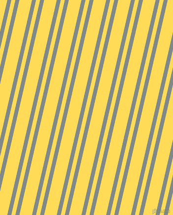 77 degree angle dual stripes lines, 8 pixel lines width, 8 and 25 pixel line spacing, Oslo Grey and Mustard dual two line striped seamless tileable