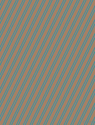 64 degree angle dual stripe lines, 2 pixel lines width, 4 and 13 pixel line spacing, Pacific Blue and Medium Wood dual two line striped seamless tileable