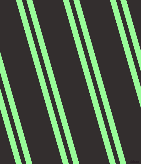 106 degree angles dual striped line, 24 pixel line width, 18 and 123 pixels line spacing, Pale Green and Night Rider dual two line striped seamless tileable