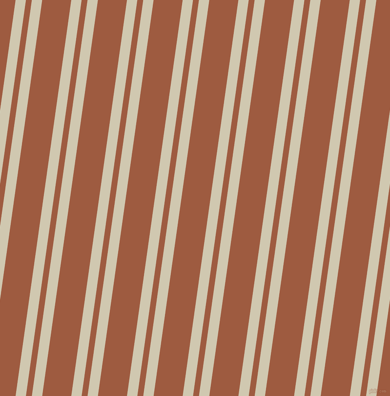 82 degree angle dual stripe lines, 21 pixel lines width, 12 and 59 pixel line spacing, Parchment and Sepia dual two line striped seamless tileable