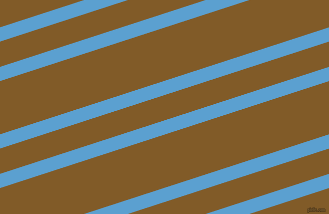 18 degree angle dual stripes line, 27 pixel line width, 48 and 101 pixel line spacing, Picton Blue and Hot Curry dual two line striped seamless tileable