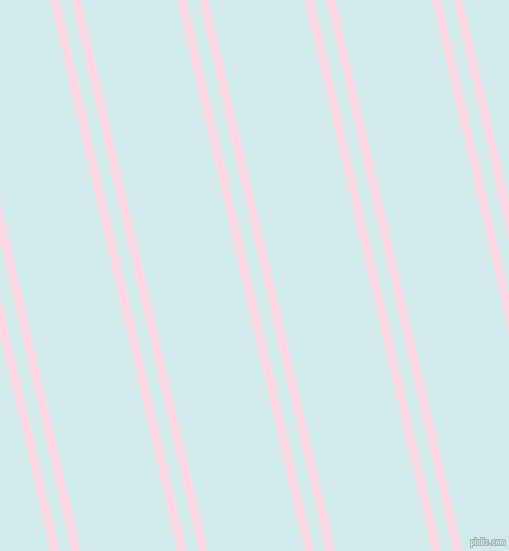103 degree angle dual striped lines, 9 pixel lines width, 12 and 94 pixel line spacing, Pig Pink and Oyster Bay dual two line striped seamless tileable