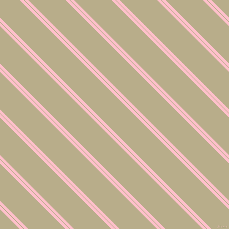 135 degree angle dual stripe line, 9 pixel line width, 2 and 89 pixel line spacing, Pink and Chino dual two line striped seamless tileable