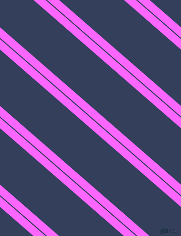 139 degree angles dual striped line, 16 pixel line width, 2 and 86 pixels line spacing, Pink Flamingo and Gulf Blue dual two line striped seamless tileable