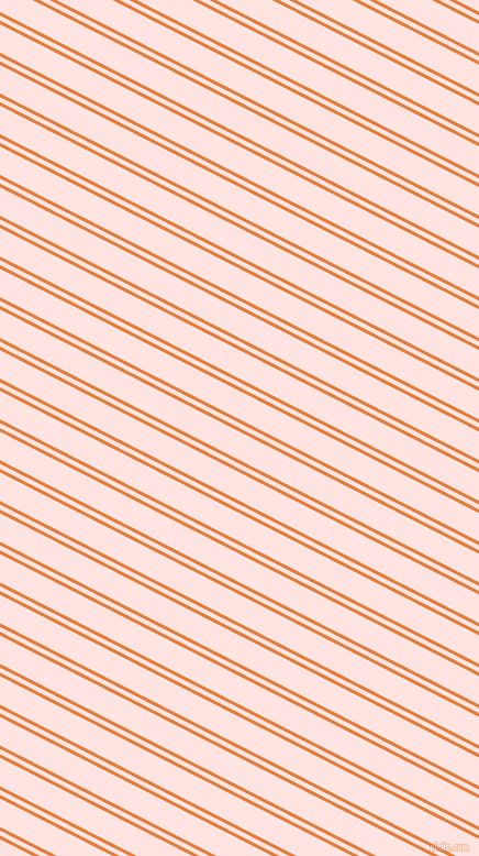 153 degree angle dual stripe line, 3 pixel line width, 4 and 23 pixel line spacing, Pizazz and Misty Rose dual two line striped seamless tileable