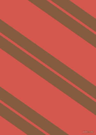 145 degree angles dual stripes line, 37 pixel line width, 8 and 108 pixels line spacing, Potters Clay and Valencia dual two line striped seamless tileable