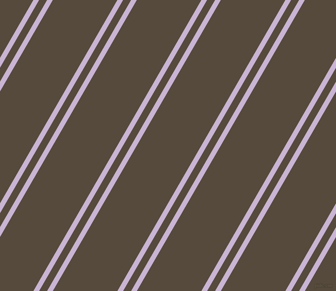 60 degree angle dual striped lines, 10 pixel lines width, 14 and 113 pixel line spacing, Prelude and Metallic Bronze dual two line striped seamless tileable