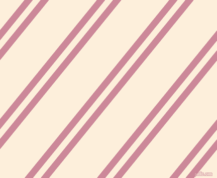 51 degree angle dual stripe line, 13 pixel line width, 12 and 74 pixel line spacing, Puce and Forget Me Not dual two line striped seamless tileable
