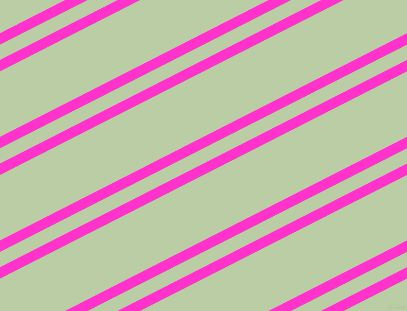 27 degree angle dual striped line, 21 pixel line width, 28 and 120 pixel line spacing, Razzle Dazzle Rose and Pixie Green dual two line striped seamless tileable