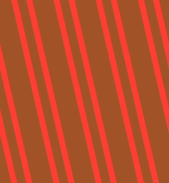 103 degree angles dual striped lines, 19 pixel lines width, 28 and 66 pixels line spacing, Red Orange and Rich Gold dual two line striped seamless tileable