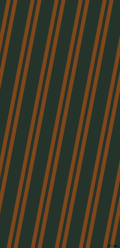 79 degree angles dual stripe lines, 16 pixel lines width, 12 and 54 pixels line spacing, Russet and Holly dual two line striped seamless tileable