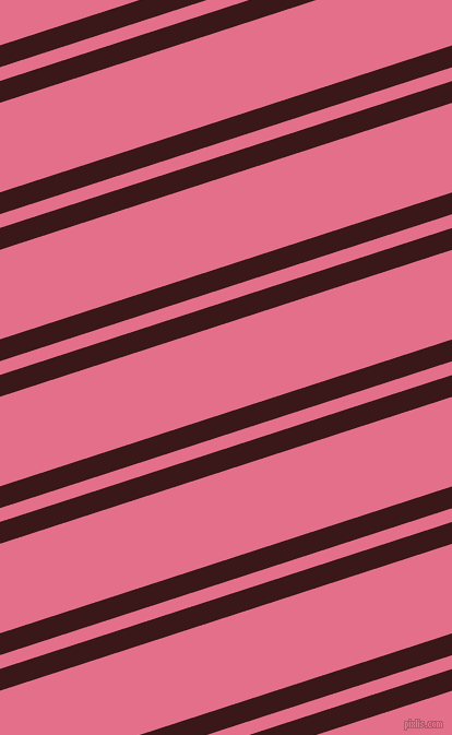 18 degree angles dual stripes line, 19 pixel line width, 12 and 78 pixels line spacing, Rustic Red and Deep Blush dual two line striped seamless tileable