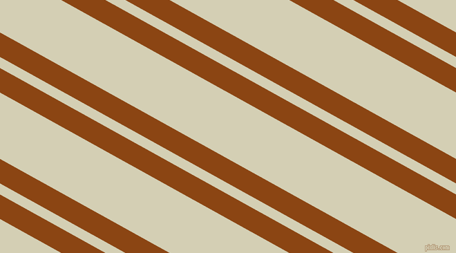 151 degree angle dual stripes line, 31 pixel line width, 14 and 84 pixel line spacing, Saddle Brown and White Rock dual two line striped seamless tileable