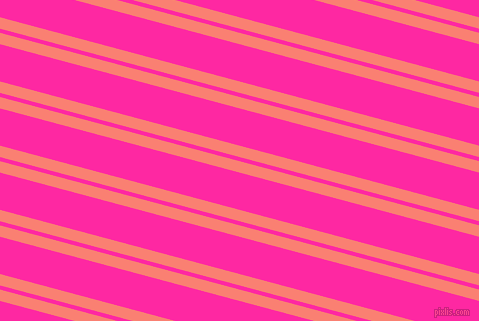 165 degree angle dual stripe line, 11 pixel line width, 4 and 36 pixel line spacing, Salmon and Persian Rose dual two line striped seamless tileable