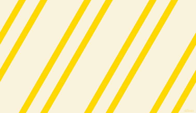 60 degree angle dual stripe lines, 24 pixel lines width, 48 and 122 pixel line spacing, School Bus Yellow and Early Dawn dual two line striped seamless tileable