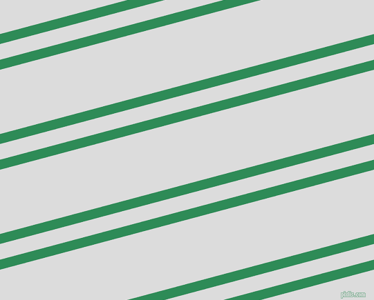 15 degree angles dual striped lines, 14 pixel lines width, 22 and 90 pixels line spacing, Sea Green and Gainsboro dual two line striped seamless tileable