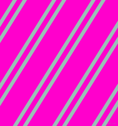 58 degree angle dual stripe line, 15 pixel line width, 20 and 88 pixel line spacing, Shadow Green and Hot Magenta dual two line striped seamless tileable