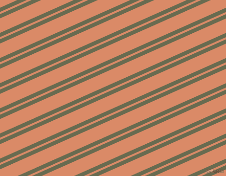 24 degree angles dual striped line, 8 pixel line width, 4 and 27 pixels line spacing, Siam and Copper dual two line striped seamless tileable
