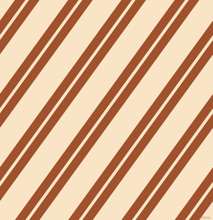 54 degree angle dual stripes line, 28 pixel line width, 10 and 77 pixel line spacing, Sienna and Derby dual two line striped seamless tileable