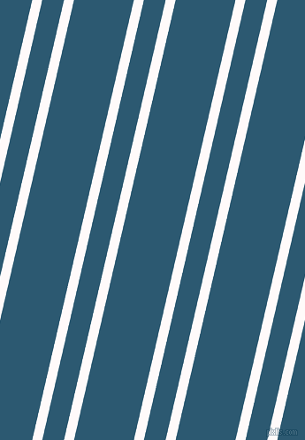 77 degree angles dual striped line, 11 pixel line width, 24 and 66 pixels line spacing, Snow and Chathams Blue dual two line striped seamless tileable