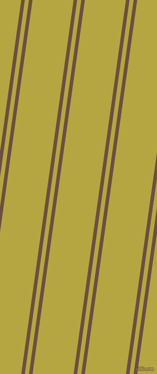 82 degree angles dual striped lines, 7 pixel lines width, 8 and 80 pixels line spacing, Spice and Brass dual two line striped seamless tileable