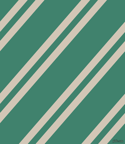 49 degree angle dual stripe line, 23 pixel line width, 20 and 94 pixel line spacing, Stark White and Viridian dual two line striped seamless tileable