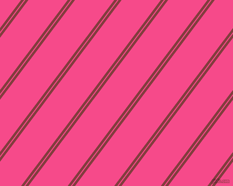 53 degree angle dual striped lines, 5 pixel lines width, 2 and 64 pixel line spacing, Stiletto and French Rose dual two line striped seamless tileable