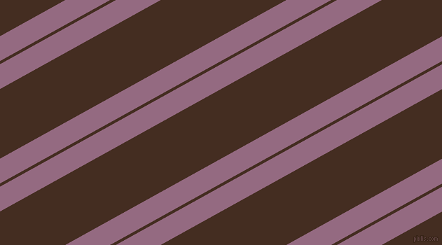 29 degree angle dual striped lines, 31 pixel lines width, 4 and 87 pixel line spacing, Strikemaster and Morocco Brown dual two line striped seamless tileable