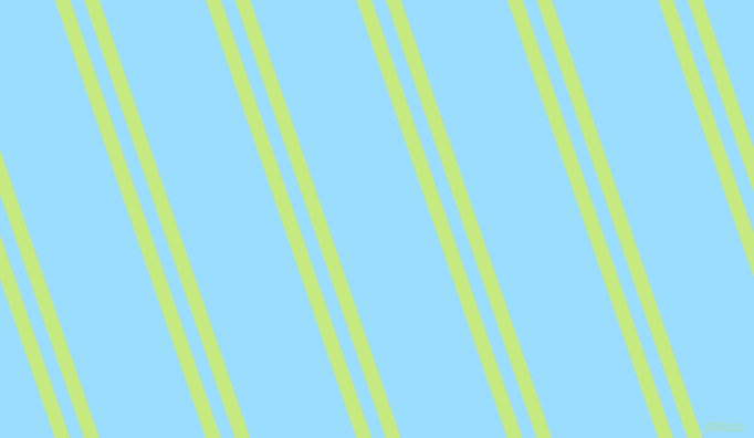 109 degree angles dual stripe lines, 13 pixel lines width, 12 and 91 pixels line spacing, Sulu and Columbia Blue dual two line striped seamless tileable