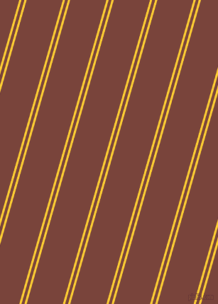 74 degree angle dual striped lines, 3 pixel lines width, 4 and 49 pixel line spacing, Sunglow and Bole dual two line striped seamless tileable