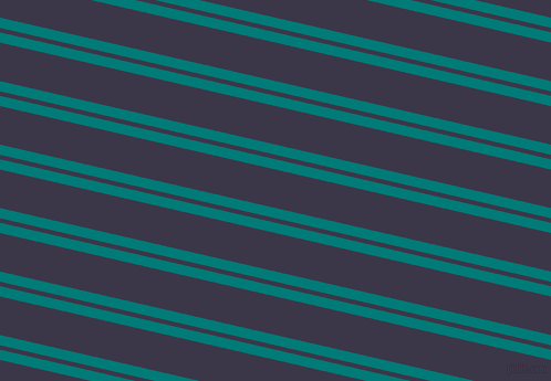 167 degree angle dual stripes line, 9 pixel line width, 4 and 34 pixel line spacing, Surfie Green and Martinique dual two line striped seamless tileable