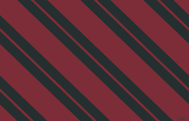 136 degree angle dual stripes line, 32 pixel line width, 8 and 79 pixel line spacing, Swamp and Paprika dual two line striped seamless tileable