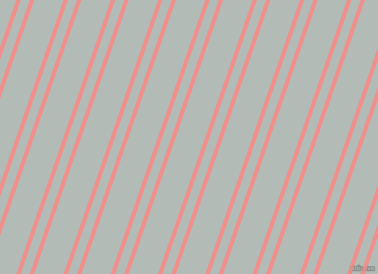 71 degree angles dual stripe line, 6 pixel line width, 12 and 39 pixels line spacing, Sweet Pink and Loblolly dual two line striped seamless tileable