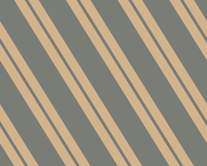 122 degree angles dual striped lines, 31 pixel lines width, 10 and 80 pixels line spacing, Tan and Gunsmoke dual two line striped seamless tileable