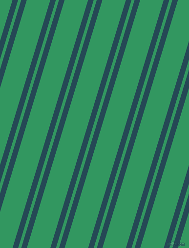 73 degree angles dual striped lines, 11 pixel lines width, 6 and 46 pixels line spacing, Teal Blue and Eucalyptus dual two line striped seamless tileable