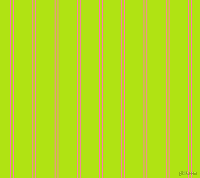 vertical dual line stripe, 2 pixel line width, 4 and 38 pixel line spacing, Tickle Me Pink and Inch Worm dual two line striped seamless tileable
