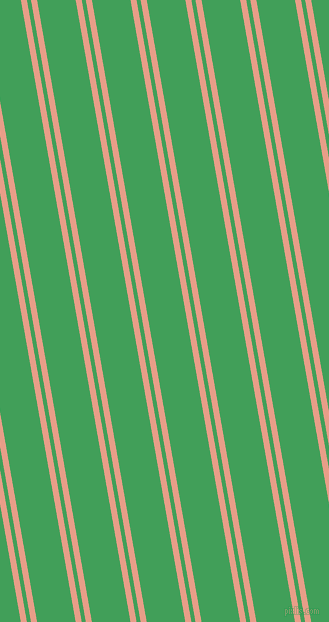100 degree angles dual stripes lines, 6 pixel lines width, 4 and 38 pixels line spacing, Tonys Pink and Chateau Green dual two line striped seamless tileable