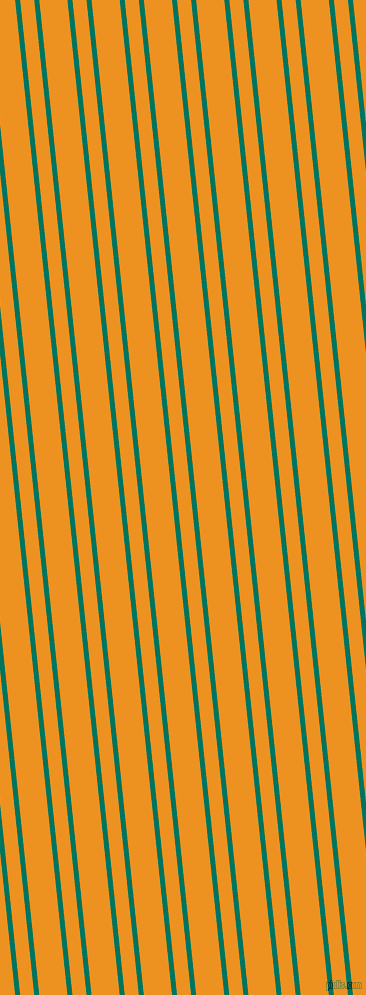 96 degree angles dual stripe line, 5 pixel line width, 14 and 28 pixels line spacing, Tropical Rain Forest and Carrot Orange dual two line striped seamless tileable