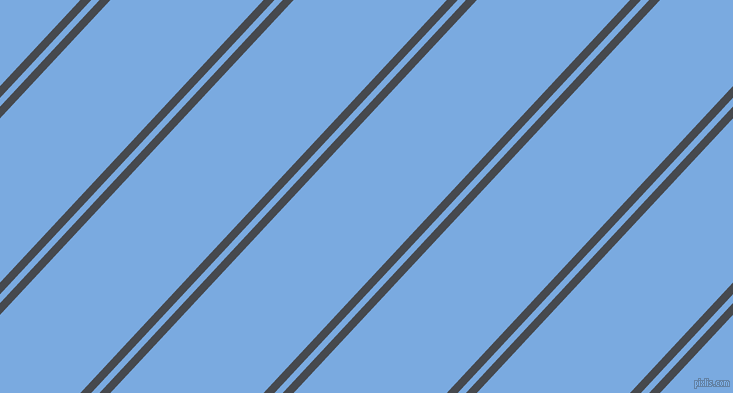 47 degree angle dual stripes line, 8 pixel line width, 6 and 112 pixel line spacing, Tuna and Jordy Blue dual two line striped seamless tileable