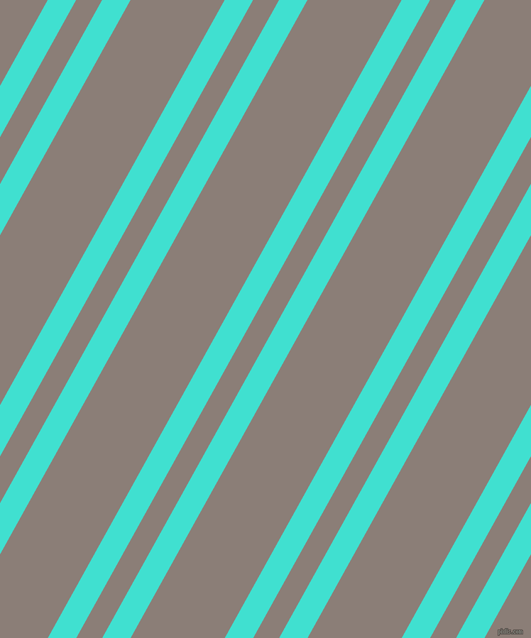 61 degree angle dual stripes line, 35 pixel line width, 32 and 116 pixel line spacing, Turquoise and Hurricane dual two line striped seamless tileable