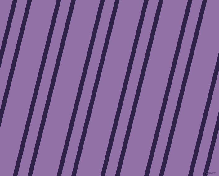 76 degree angles dual stripe line, 14 pixel line width, 32 and 77 pixels line spacing, Violent Violet and Ce Soir dual two line striped seamless tileable